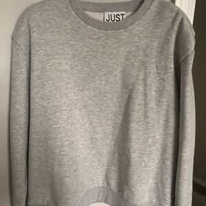 JUST FEMALE - Gray Sweatshirt